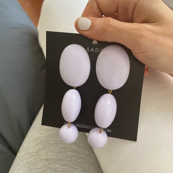 Lele sadoughi resin bubble drop earrings - Picture 2 of 2